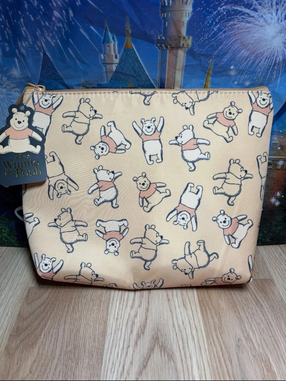 Disney Winnie the Pooh Cosmetic Travel Makeup Bag New with Tags
